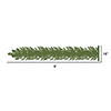 Vickerman 9' Cheyenne Artificial Christmas Garland, Warm White LED Lights Image 1