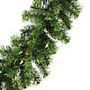 Vickerman 9' Douglas Fir Artificial Christmas Garland, Warm White LED Lights Image 1
