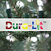 Vickerman 9' Flocked Alberta Artificial Christmas Tree, Pure White LED Lights Image 4