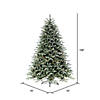 Vickerman 9' Imperial Blue Spruce Artificial Christmas Tree, Dura-Lit&#174; LED Warm White Mini Lights Image 4