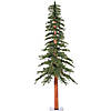Vickerman 9' Natural Alpine Artificial Christmas Tree, Clear Incandescent Lights Image 1