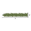 Vickerman 9' Oregon Fir Artificial Christmas Garland, Warm White Single Mold LED Wide Angle Lights Image 2