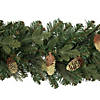 Vickerman 9' x 14" Emerald Mixed Fir Artificial Christmas Garland, Unlit Image 3
