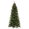 Vickerman 9' x 50" Douglas Fir Fir Artificial Slim Pre-Lit Christmas Tree, Warm White 3mm Low Voltage LED Wide Angle Lights. Image 1