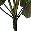 Vickerman Artificial 20" White Geranium Bush, 4 per Pack. Image 3