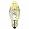 Vickerman C7 LED Warm White Faceted Replacement Bulb, package of 25 Image 1