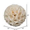 Vickerman Natural Botanicals 3.2" Sola Crape Ball. Includes 25 pieces per Pack. Image 4