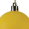 Vickerman Shatterproof 2.4" Yellow Matte Ball Christmas Ornament, 24 per Bag Image 1