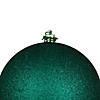 Vickerman Shatterproof 2.75" Dark Teal 4-Finish Ball Christmas Ornament, 20 per Box Image 1