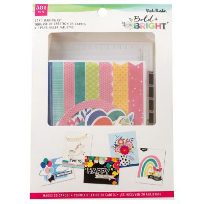 Vicki Boutin Bold And Bright Card Making Kit-Makes 20 Image 1
