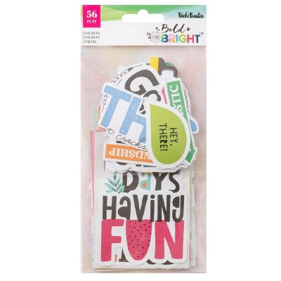 Vicki Boutin Bold And Bright Ephemera-Journaling Image 1