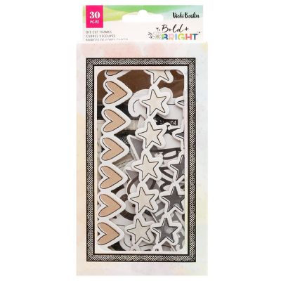 Vicki Boutin Bold And Bright Paperboard Frames-30 Pieces Image 1