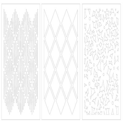 Vicki Boutin Bold And Bright Stencil Pack 3/Pkg-Diamond In The Rough Image 2