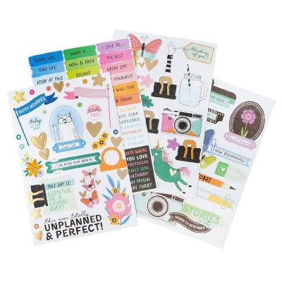 Vicki Boutin Bold And Bright Sticker Book-8 Sheets Image 2