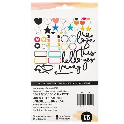 Vicki Boutin Where To Next Mixed Chipboard Shapes-50/Pkg Image 1