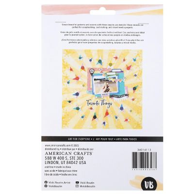 Vicki Boutin Where To Next Stencil Pack 3/Pkg-Little Getaway Image 1