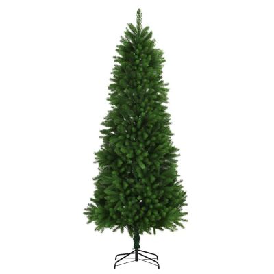 VidaXL 8' Green Artificial Christmas Tree with 300pc LED Lights Image 3