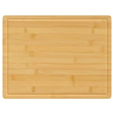 vidaXL Chopping Board 15.7"x11.8"x0.6" Bamboo Image 1