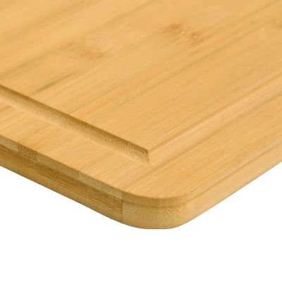 vidaXL Chopping Board 15.7"x11.8"x0.6" Bamboo Image 2