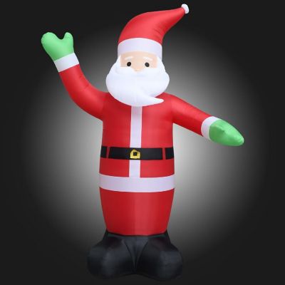vidaXL Christmas Inflatable Santa Claus LED IP20 236.2" XXL Image 3