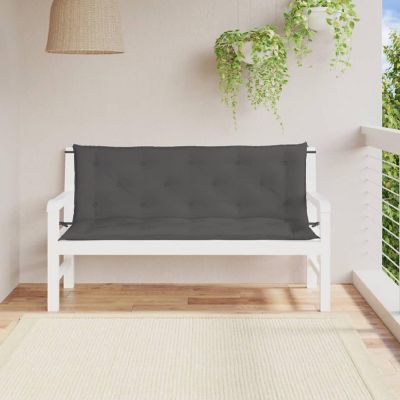 vidaXL Cushion for Swing Chair Anthracite 59.1" Fabric Image 1