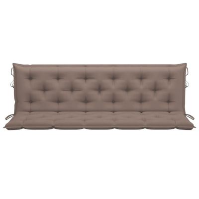 vidaXL Cushion for Swing Chair Taupe 70.9" Fabric Image 3