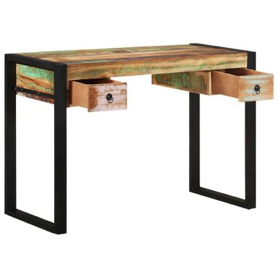vidaXL Desk Solid Reclaimed Wood Image 3
