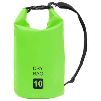 vidaXL Dry Bag Green 2.6 gal PVC Image 1