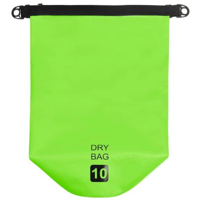 vidaXL Dry Bag Green 2.6 gal PVC Image 1