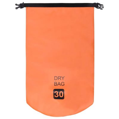 vidaXL Dry Bag Orange 7.9 gal PVC Image 2