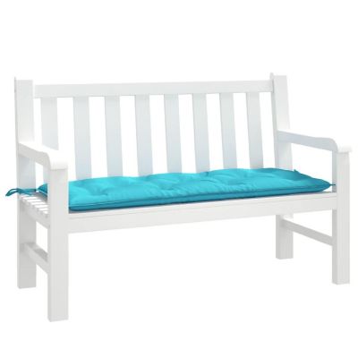 vidaXL Garden Bench Cushion Turquoise 47.2"x19.7"x2.8" Fabric Image 3