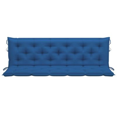 vidaXL Garden Bench Cushions 2pcs Blue 70.9"x19.7"x2.8" Oxford Fabric Image 2