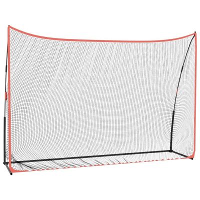 vidaXL Golf Practice Net Black and Red 120.1"x35.8"x83.9" Polyester Image 1