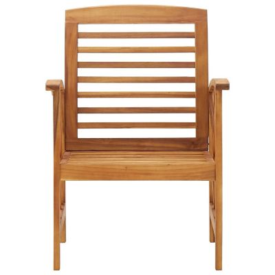 vidaXL Outdoor Chairs 2 pcs Solid Acacia Wood Image 3