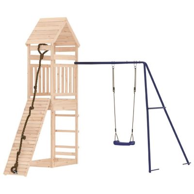 vidaXL Outdoor Playset Solid Wood Pine Image 3