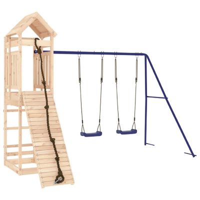 vidaXL Outdoor Playset Solid Wood Pine Image 1