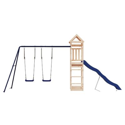 vidaXL Outdoor Playset Solid Wood Pine Image 2