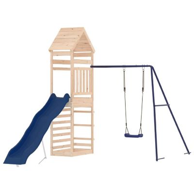 vidaXL Outdoor Playset Solid Wood Pine Image 1