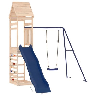 vidaXL Outdoor Playset Solid Wood Pine Image 2