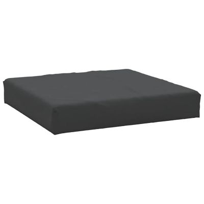 vidaXL Pallet Cushion Black 23.6"x23.6"x2.4" Oxford Fabric Image 1