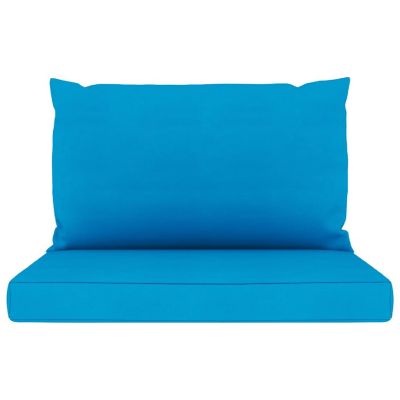 vidaXL Pallet Cushions 2 pcs Light Blue Oxford Fabric Image 3
