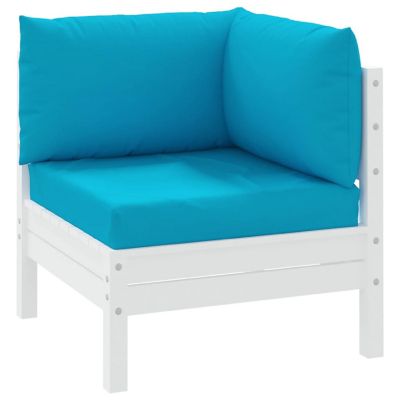 vidaXL Pallet Cushions 3 pcs Light Blue Oxford Fabric Image 2