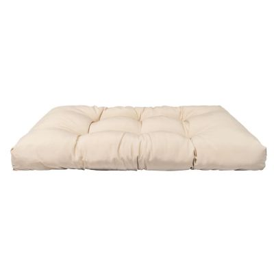 vidaXL Pallet Cushions 3 pcs Sand Fabric Image 2