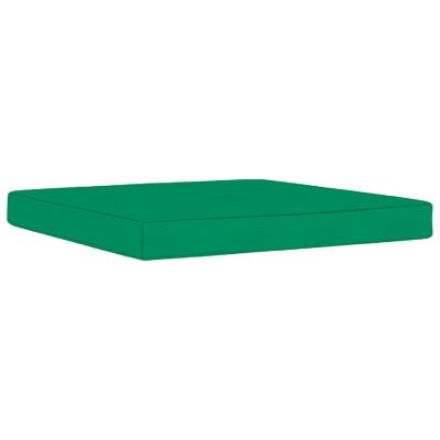 vidaXL Pallet Ottoman Cushion Green Fabric Image 1