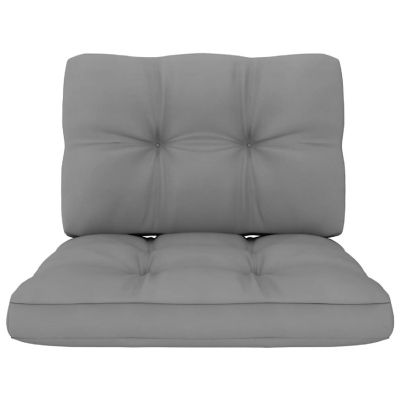 vidaXL Pallet Sofa Cushions 2 pcs Gray Image 3