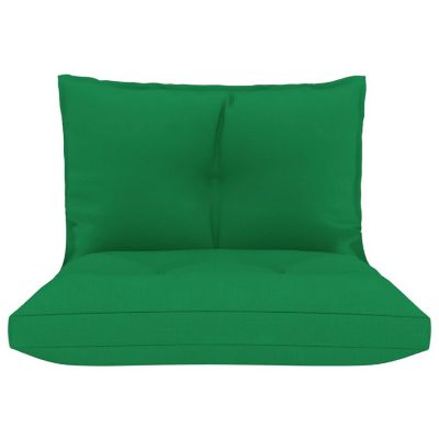 vidaXL Pallet Sofa Cushions 2 pcs Green Fabric cushion Image 3