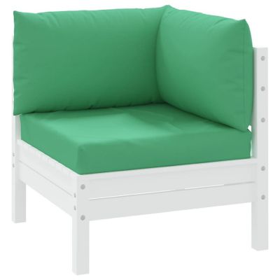 vidaXL Pallet Sofa Cushions 3 pcs Green Fabric Image 2