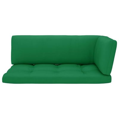 vidaXL Pallet Sofa Cushions 3 pcs Green pallet sofa cushion Image 3