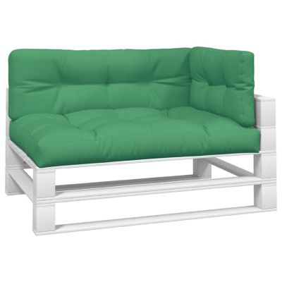 vidaXL Pallet Sofa Cushions 3 pcs Green Image 2