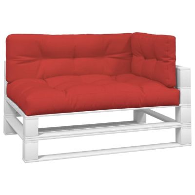 vidaXL Pallet Sofa Cushions 3 pcs Red Image 2